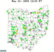 Click for real-time water data for Ohio. 