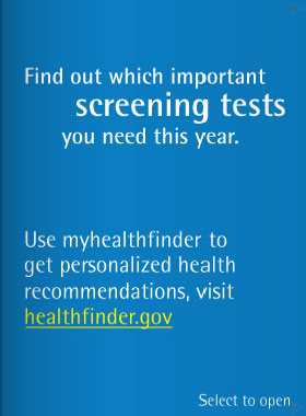 Memo about getting screened