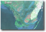 South Florida satellite image