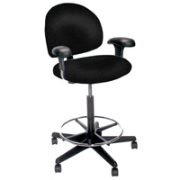 UST2014BLK - Tempo Drafting Stool