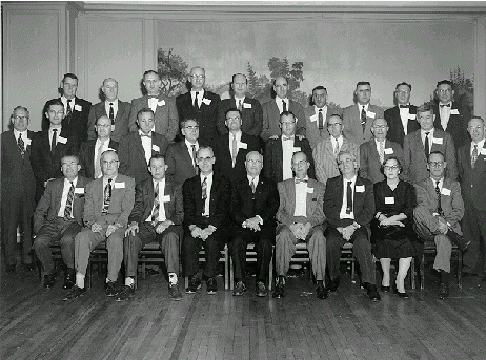 group sitting on chairs