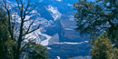 Picture overlooking river canyon.