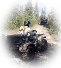 Rider on Off Road Vehicle