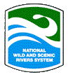 National Wild and Scenic River System (NWSRS) Logo and a link to the national NWSRS web site