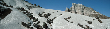 Volcanic tuff near Castolon