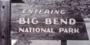 Park entrance sign, 1948