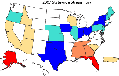 national stramflow rank