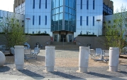 Photo of the LID courtyard in front of EPA's AWBERC  Annex 2 building.