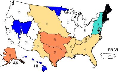 Regional patterns