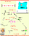 Map, Three Sisters Vicinity, click to enlarge