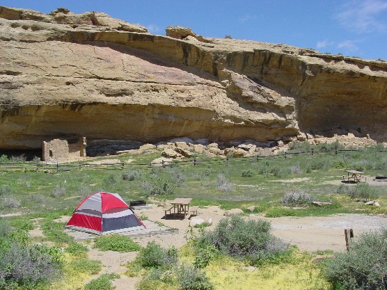 Photo of tent in Gallo Campground