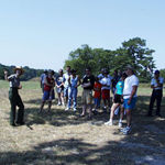 Park Ranger Giving Tour