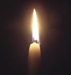 image of a candle flame