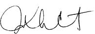 Signature of Ida L. Castro