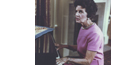 Rose Kennedy playing the piano.