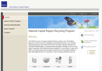 NCR's Recycling Website