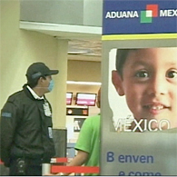 Mexico City's airport, 27 Apr 2009