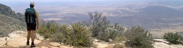 Hikers enjoy grand vistas from highcountry ridges.