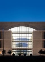 Exterior view Hammond Federal Courthouse in Hammond, Indiana