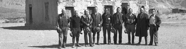 Members of the 1936 International Park Commission at Boquillas