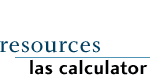 resources - las calculator