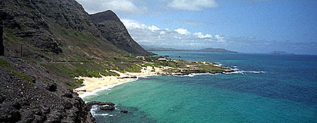 Oahu coastline