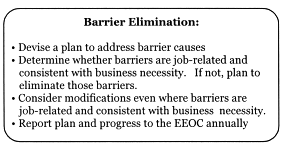 Eliminate Barriers