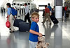 children in airport