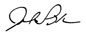 John Henshaw signature