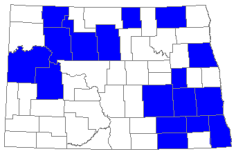 distribution map