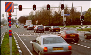 Photo of an intersection