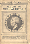 Annals of Medical History, Journal