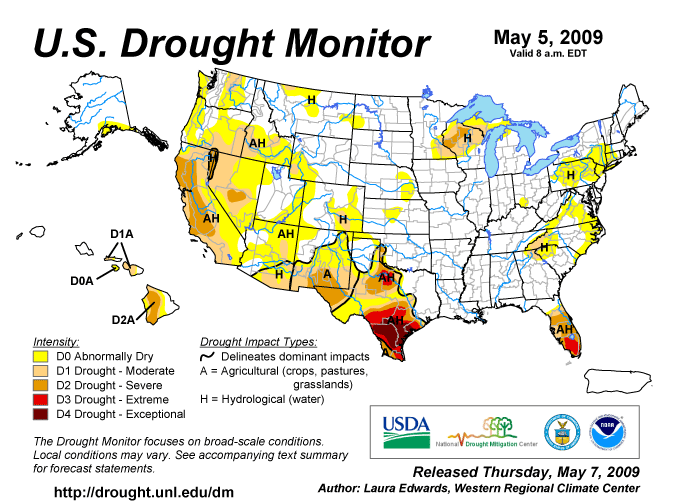 US Drought Monitor