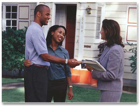 Agent Greeting A Couple