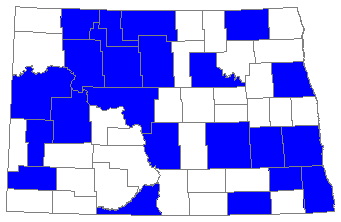 distribution map