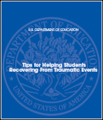 'Tips for Helping Students Recovering from Traumatic Events' Cover