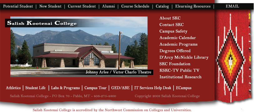 Salish Kootenai College Image Map