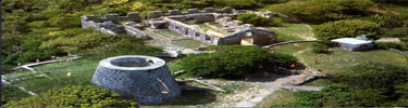 Photo of Annaberg Sugar Plantation ruins complex.