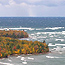 Lake Superior waves at Au Sable Point. (National Weather Service photo)