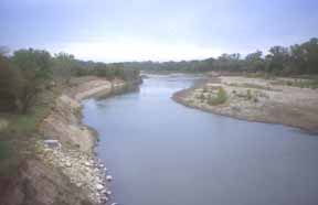 Republican River below Milford Dam.