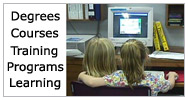 Two girls at a computer representing Educational and Training Opportunities in Sustainable Agriculture