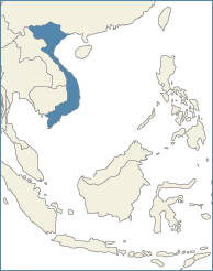 map of Vietnam