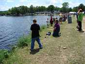 La Crosse National Fish and Wildlife Conservation Office (LNFWCO) participated in Necedah National Wildlife Refuge’s Youth Fishing Day hosted by the Eagle Nest Resort Tennant’s Association