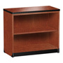 Harmony 33 in. W x 16 in. D Two Shelf Bookcase