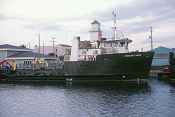 The M/V Spencer F. Baird will stock millions of lake trout each year in the Great Lakes. 
- FWS photo by Karla Bartelt