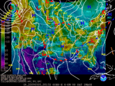 Current Weather Map With Satellite Imagery (from HPC)