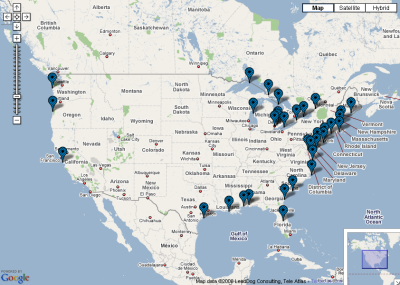 CO-OPS Station Map