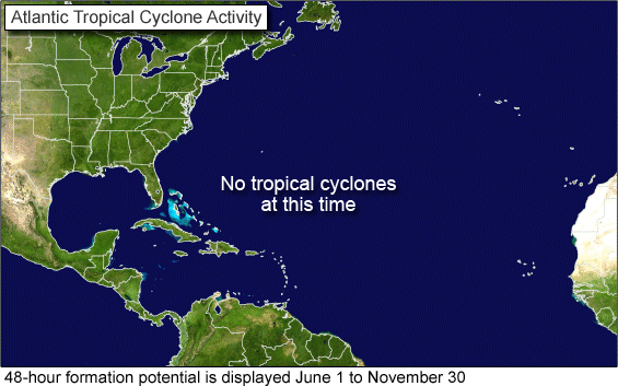 Atlantic Tropical Overview - Click for National Hurricane Center