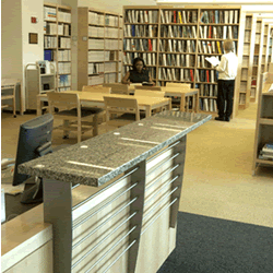 Interior of RTP Library