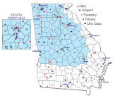 map with links to many other site